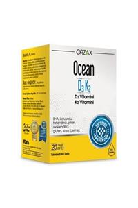 Orzax Ocean D3k2 Vitamin Damla 20 Ml