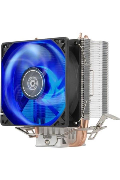 SilverStone Kr03 Intel & Amd Uyumlu, 9cm Mavi Led Fanlı, Kule Tipi Işlemci Soğutucu (Sst-kr03)