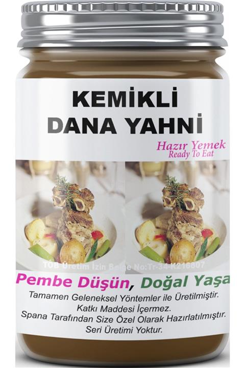 SPANA Kemikli Dana Yahni Ev Yapımı Katkısız 330gr