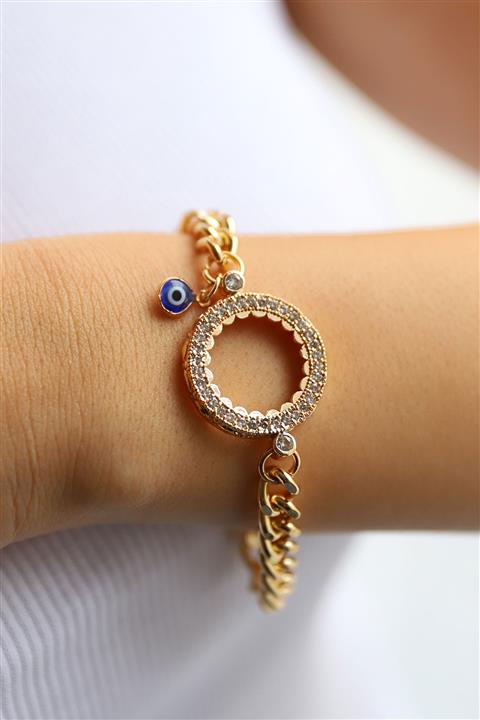 THOMAS ALLİ Çeyrek Altın Takılan Bileklik-çeyrekli Bileklik Ta43