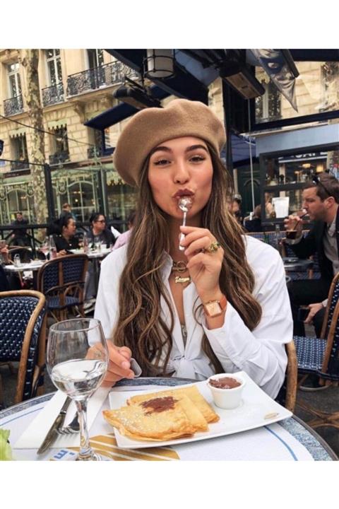 Goldmine Fransız Ressam Avusturalya Yün Keçe Bere Vizon