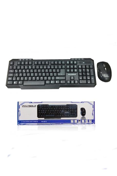 POLYGOLD Pg-8012 Kablosuz Mause-klavye Seti