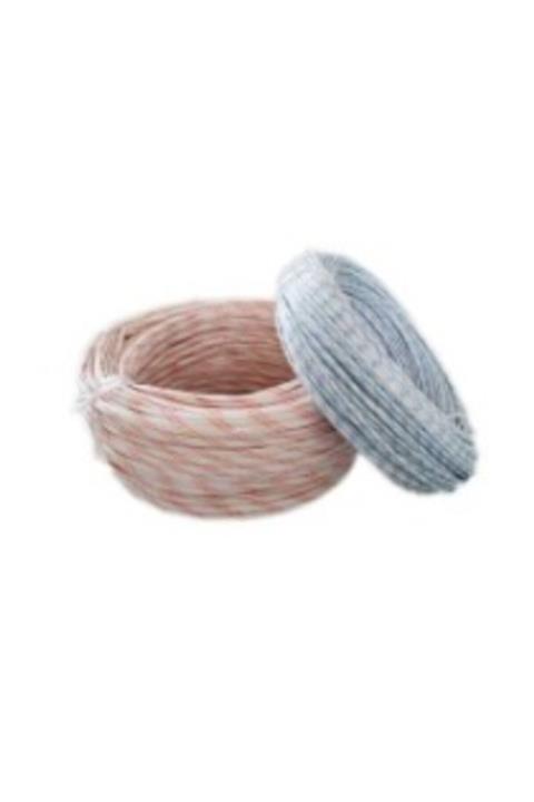 Nexo Pvc Kaplı Camelyaf Makaron Beyaz Üzeri Çizgili (16,00MM)rulo 50 Mt