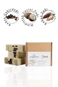 Polente Natural Kahveli Sabun Doğal Peeling Sabunu