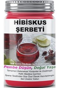 SPANA Hibiskus Şerbeti Ev Yapımı Katkısız 500 Ml