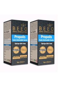 BEE'O 2 Adet Suda Çözülebilir Propolis Damla 2 X 20 Ml.