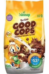 Hünnap Goodcops Keçi Sütlü Vitaminli Kakaolu Kahvaltılık Mısır Gevreği 300 gr.