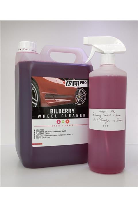Valet Pro Bilberry Wheel Cleaner Jant Temizleyici 1 Lt Bölünmüş Ü