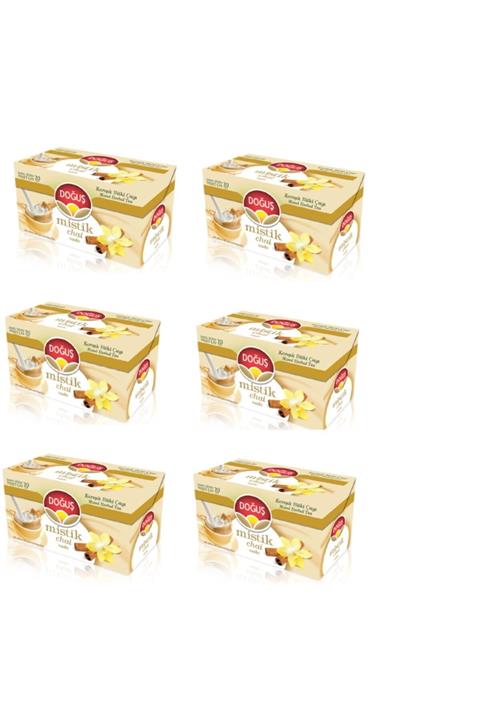 Doğuş Mistik Chai Sade Bitki Süzen Poşet Çay 20'li (x6 Adet)