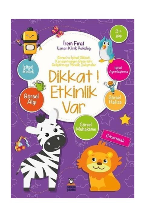 eolo yayınları Dikkat! Etkinlik Var 3+yaş