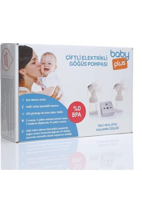 Baby&Plus Çiftli Elektrikli Göğüs Pompası