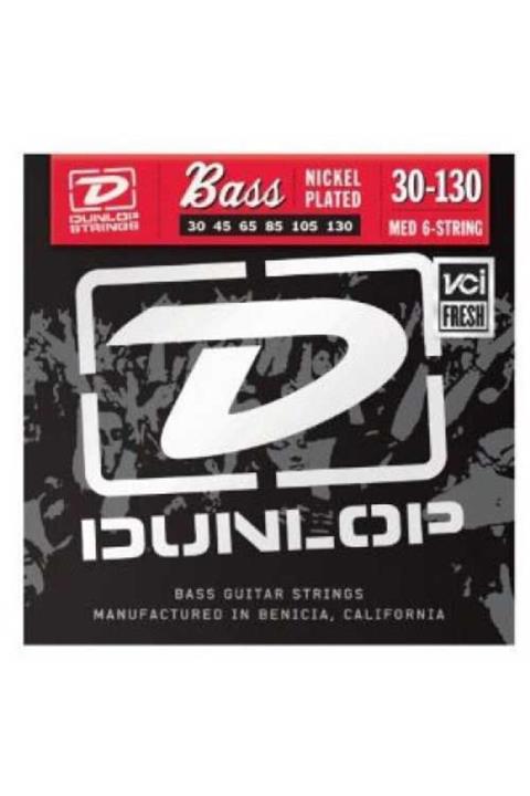 Jim Dunlop 6 Telli Bas Gitar Teli 30 130 Dbn30130