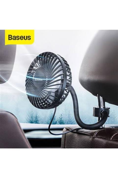 Baseus Araç Vantilatör Fan Araç Arka Koltuk Vantilatör Araç Havalandırma Vantilatör Fan Soğutucu