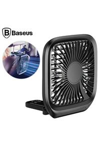 Baseus Foldable Usb Araç Arka Koltuk Vantilatör Fan Soğutucu-siyah