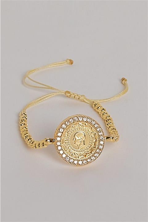 aytekgold Dorikalı Çeyrekli Bileklik 8 Ayar 0.50 gram