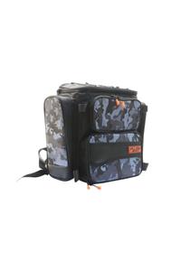 Fujin Black Camo Back Pack - Balıkçı Sırt Çantası