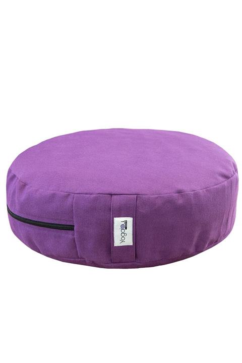 Yogabu Kabuk Dolgulu Meditasyon Minderi - Mor