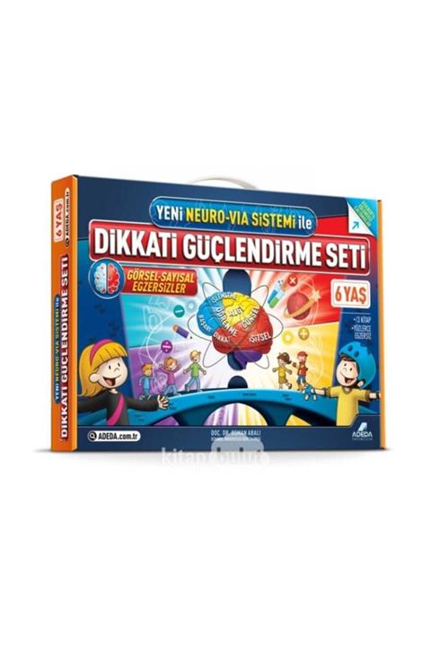 Adeda Yayınları Dikkati Güçlendirme Seti 6 Yaş