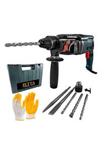 Jetta Power Tools 3000 Watt Kırıcı Delici Metal Dişli Şanzuman Hilti Darbeli Matkap Gri Hammer Drill Gri