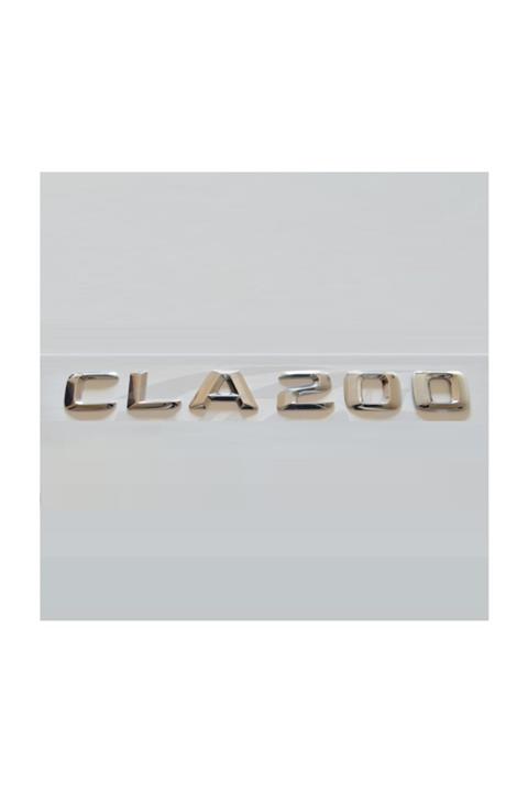 parçazamanı Mercedes Cla 200 Arka Bagaj Yazısı Krom Yeni Model