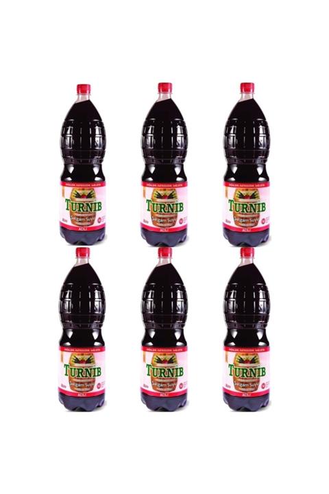 TURNİB Acılı Şalgam Suyu 6 Adet 2 Litre
