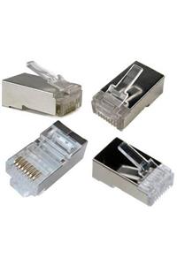 Platoon Rj 45 Metal Jak Konnektör 8p8c 100 Adet