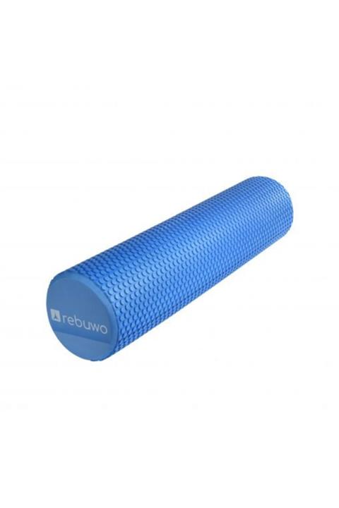 Rebuwo Köpük Yoga Silindiri Masaj Köpüğü Orta Mavi