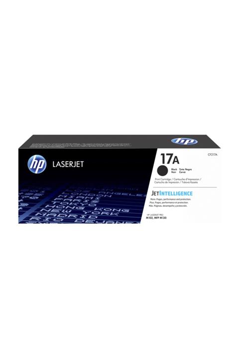 HP 17A 1600 Sayfa Kapasiteli Siyah Toner Cf217A