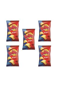 Ruffles Ketçap Aroma Çeşnili Patates Cipsi X 5 Ad