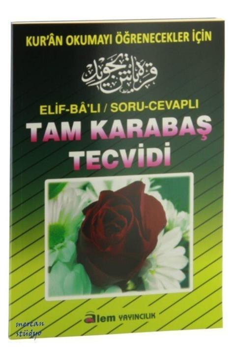 Alem Yayınları Tam Karabaş Tecvidi, Elif-ba'lı (büyük Boy)