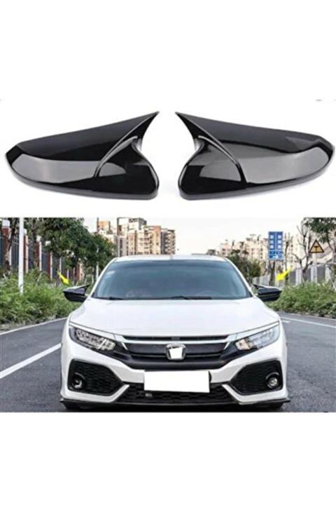 OEM Honda Civic Fc5 Yarasa Ayna Kapağı Piano Black
