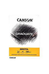 Canson Çizim Bloğu Graduate Cangrad Bristol 20sf A5 180gr