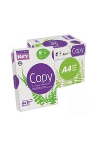 Liva Copy Rey Copy Fotokopi Kağıdı A4 80gr 1 Koli 5 Paket 2500 Sayfa