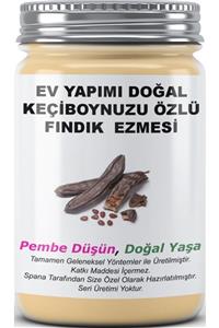 SPANA Doğal Keçiboynuzu Özlü Fındık Ezmesi Ev Yapımı Katkısız 330gr