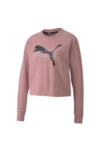 Puma NU-TILITY CREW Pembe Kadın Sweatshirt 101119444