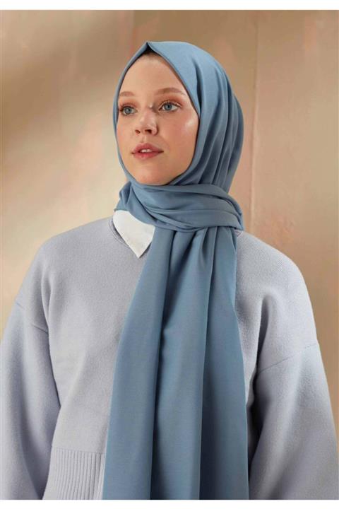 Freshscarfs Fresh Scarfs Pamuk Viskon Şal Açık Mavi