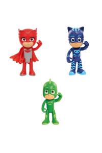 PopŞeker Pjmasks Pijamaskeliler Catboy, Gekko, Baykuş Kız Orjinal Kalitesinde 3 Lü