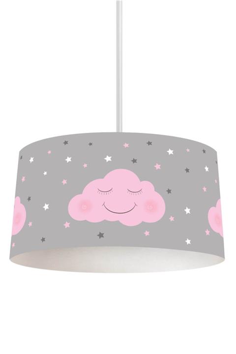 Rivaİstanbul Gri Gülen Bulut Çocuk Sarkıt Avize