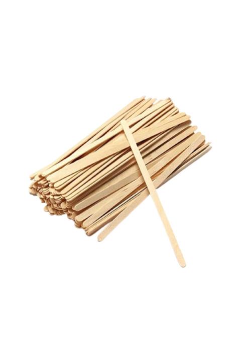 BAYPACK Tahta Ahşap Çay Ve Kahve Karıştırıcı 500'lü