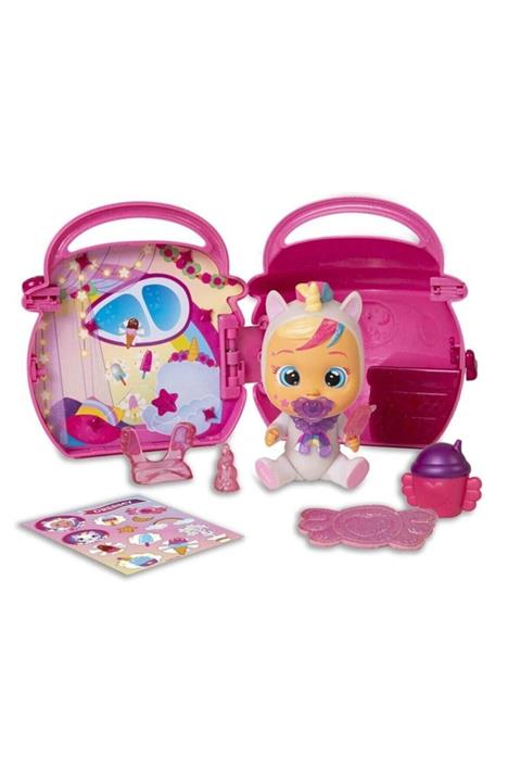 Cry Babies Magic Tears Fantasy Paci Evler Sürpriz Paket Cym02000 Açık Pembe
