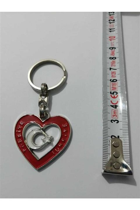 BİRDEKOR Kalpli Anahtarlık