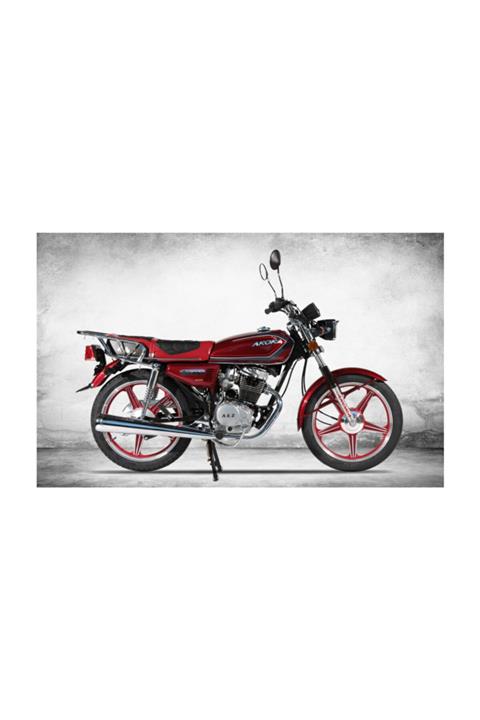 Arora Ar100 Cg Çelik Jant 100cc Kırmızı Motorsiklet