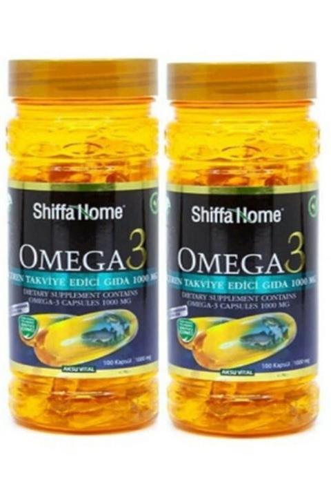 Shiffa Home 2 Kutu Omega 3 Balık Yağı 200 Kapsül