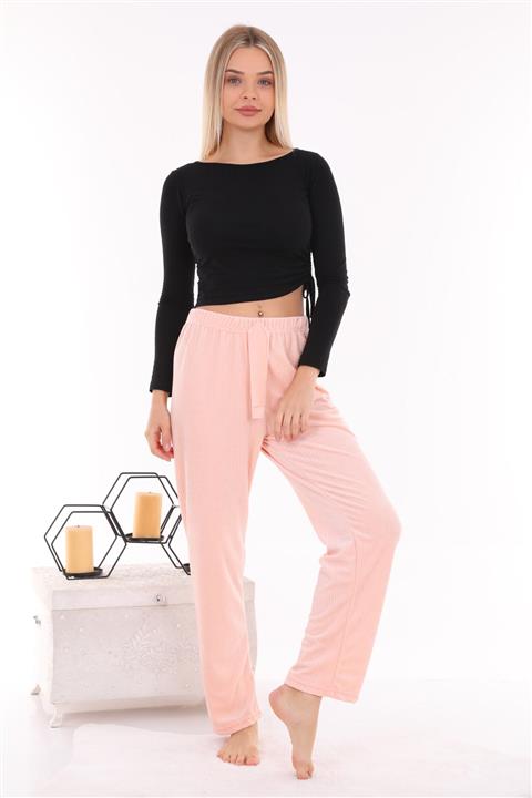 Arvin Kadın Fitilli Kadife Pijama Altı