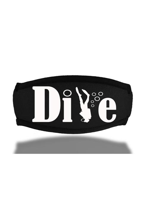 SCUBAPROMO Dive Beyaz Maske Bandı