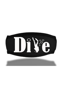 SCUBAPROMO Dive Beyaz Maske Bandı