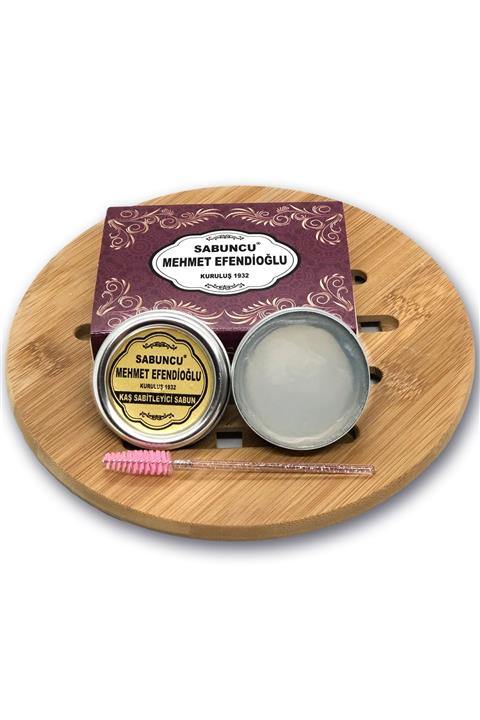 Sabuncu mehmet efendioğlu Kaş Sabitleyici Ve Besleyici Sabun (WAX) Argan Ve Hint Yağlı 30 gr