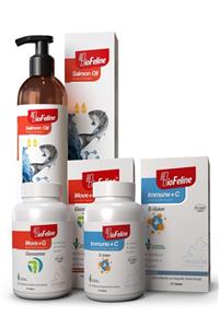 BioFeline Power Set ( Salmon Oil/move G/ımmune C )