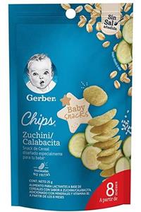 GERBER Chips-kabaklı Tahıllı Atıştırmalık-25 G