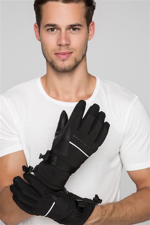 THERMOFORM Unisex Siyah Kayak Eldiveni